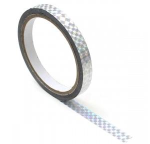 Silver Holographic Tape Size 12mm x 4m