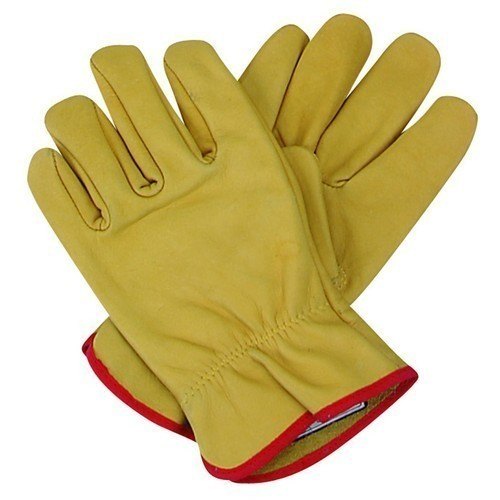 Leather Hand  Gloves For Fire Safety