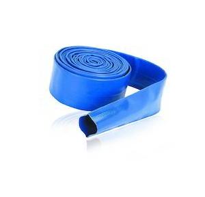 PVC Pipe Lay Flet Hose Water Blue, 2Inch