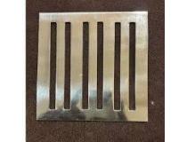 Floor Drain Square Jali SS 6 Inch