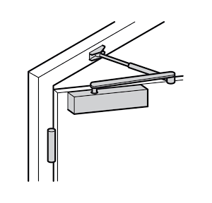 Hafele Overhead Surface Mounted Door Closer 931.84.829 DCL 51