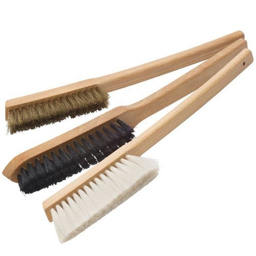 Wooden Brush With Handle, 10 Inch