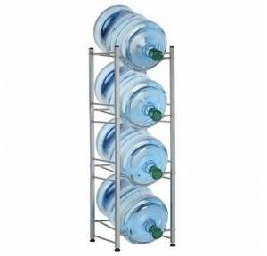Water Bottle Storage Rack Shelf System 4 Tiers, Size - 5 x 1.5 x 2 Feet