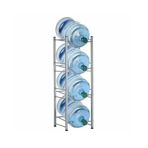 Water Bottle Storage Rack Shelf System 4 Tiers, Size - 5 x 1.5 x 2 Feet