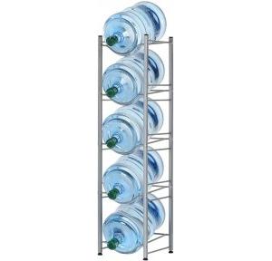 Water Bottle Storage Rack Shelf System 5 Tiers , Size - 6 x 1.5 x 2 Feet