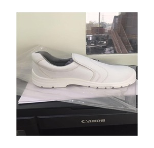 Heapro Cleanpro Single Density Steel Toe Safety Shoes White, IS -15298, Size: 8