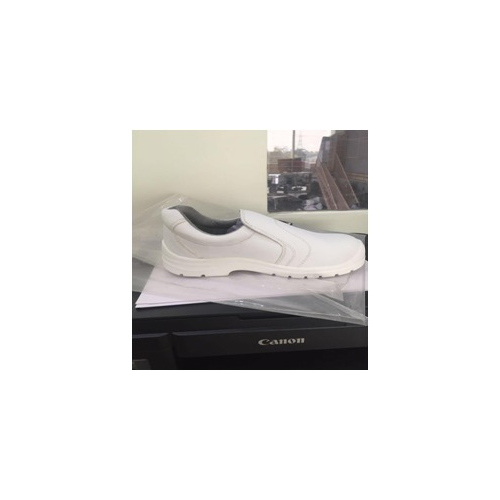 Heapro Cleanpro Single Density Steel Toe Safety Shoes White, IS -15298, Size: 6