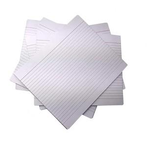 Two Line Ruled Sheet Horizontal Shape, Pack of 20 sheets