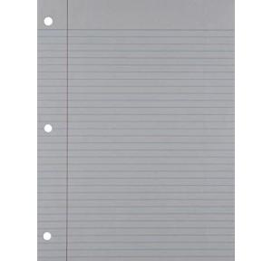Two Line Ruling Sheet Vertical Shape, Pack of 20 Sheets