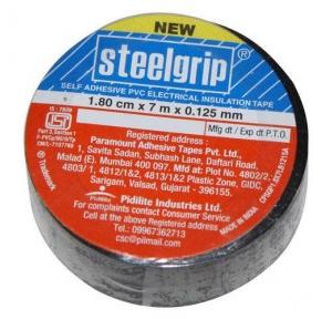 Steelgrip PVC Insulation Tape, 1.7cm x 6.5m x 0.125mm, Black