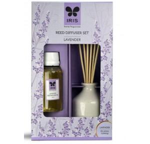 Iris Reed Diffuser With 60ml Lavender Reed Diffuser Oil