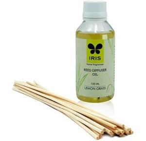Iris Reed Aroma Diffuser Oil Lemon Grass 100ml