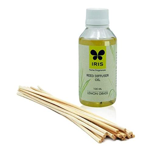 Iris Reed Aroma Diffuser Oil Lemon Grass 100ml