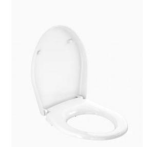 Safe Shield Plastic Toilet Seat And Cover White