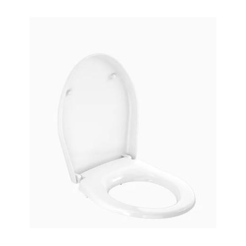 Safe Shield Plastic Toilet Seat And Cover White