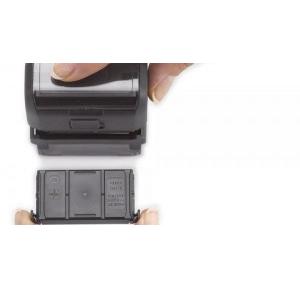 Rubber Stamp With self Ink Pad, 47x18mm