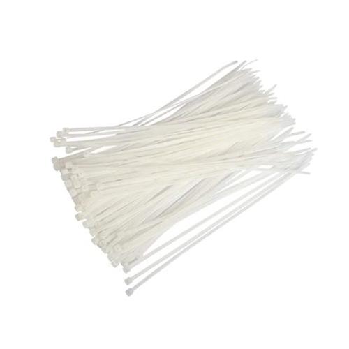 Cable Tie White, 50 mm (100 Pcs)