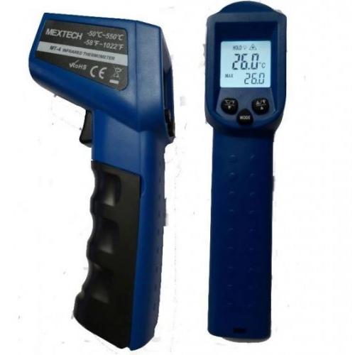 Mextech MT4 Infrared Thermometer, Accuracy - ( +-20C) <1000C,( +-20C) > 1000C, Display Size - 24 X 24 mm