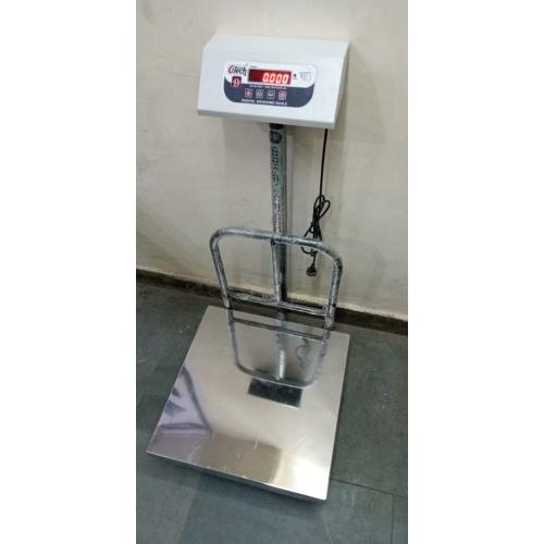 Gtech Electronic Weighing Machine, Capacity 150 kg & Platform Size - 500 x 500mm
