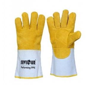 Saviour Welder Plus Safety Gloves Heavy Duty, EN388-4244 & EN407-412X3X
