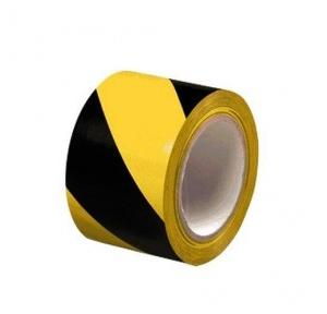 Zebra Floor Marking Tape, 2 Inch x 50 Mtr, Black & Yellow