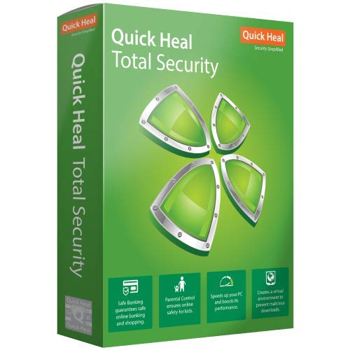 Quick Heal Total security Antivirus 1 User for 1 year