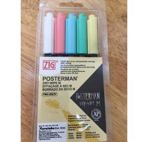 Posterman Dry-Wipe M (1.2mm) PMA-990/5V