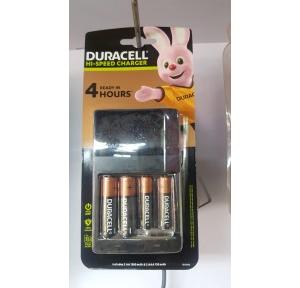 Duracell Rechargeable AAA 750mAh Batteries, Model No CEF27 ( Pack of 2 AA 1300 mAh & 2 AAA 750 mAh)