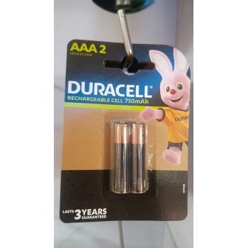 Duracell Rechargeable AAA 750mAh Batteries, Model No CEF27 ( Pack of 2 AA 1300 mAh & 2 AAA 750 mAh)