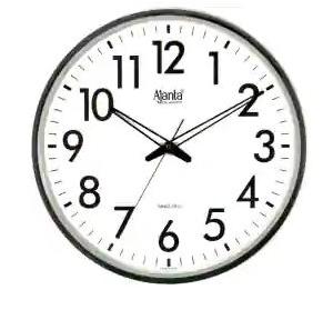 Ajanta Wall Clock White Backround, Dia-18 Inch, AQ-1477