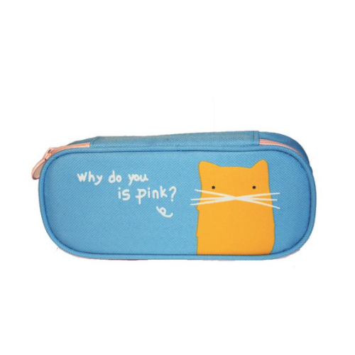 Pencil/Pen Zipper Pouch, Size - 7.5x3.5x2.5 inch Approx