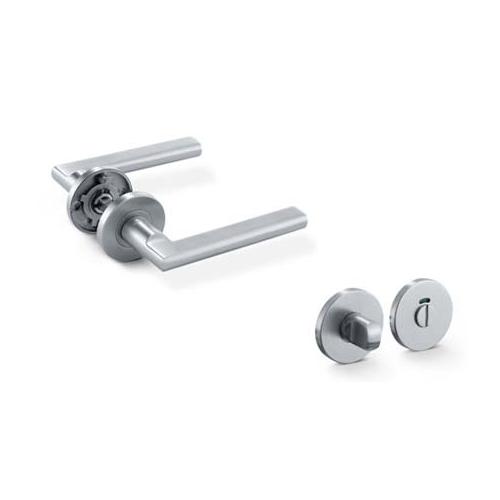 Geze Lever Handle with Lock and Cylinder, ID:- 9168508, 9168463 & 9168490