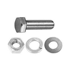 MS Nut Bolt 25mm x 6mm