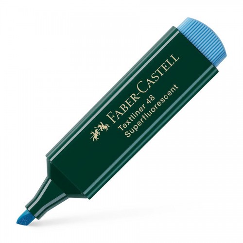 Faber Castell Blue Highlighter Textliner 48 Refill, Pack of 10 Pcs