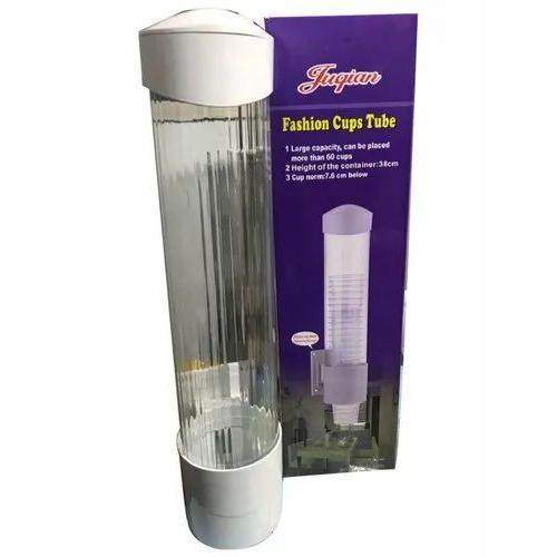 Paper Cup Dispenser Capacity 60 Cups Height of Container 38 CM
