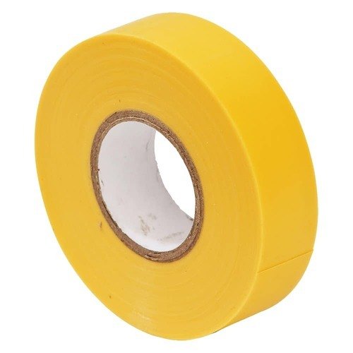 Wonder PVC Electrical Insulation Tape, Size 1.8 cm x 7m x 0.125 mm, Yellow, Pack of 30