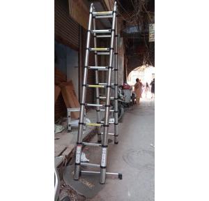 Aluminium A Type Telescopic Ladder, 10.5 Feet