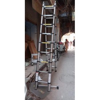 Aluminium A Type Telescopic Ladder, 10.5 Feet