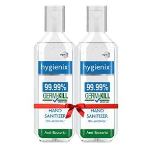Arham Hygienix Hand Sanitizer Liquid Isopropyl Alcohol 80 % Alcohol - 1 Ltr