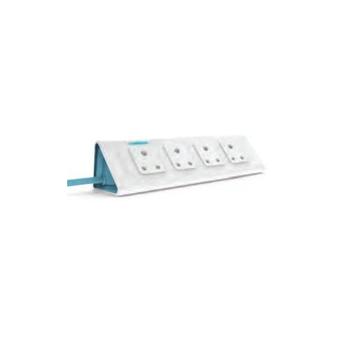 Anchor Smart 6A Spike Guard Power Strip 4 Socket, 1 Switch, 4 Mtr, 22063