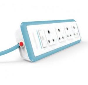 Anchor Smart 6A Spike Guard 4 Socket, 1 Switch, 1.5 Mtr, 22065