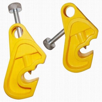 Asian Loto Miniature Circuit Breaker Lockout ALC–YCBL With Foldable Screw Color Yellow