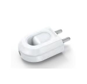Anchor Smart 6A 2 Pin White Plug Top, 3043