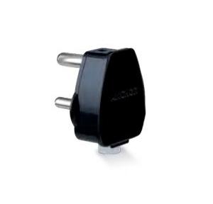 Anchor Smart 6A 3 Pin Plug Top, Glossy Black, 39571BL