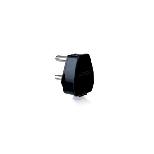 Anchor Smart 6A 3 Pin Plug Top, Glossy Black, 39571BL