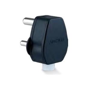 Anchor Smart 16A 3 Pin Plug Top, Matte Black, 39582MB