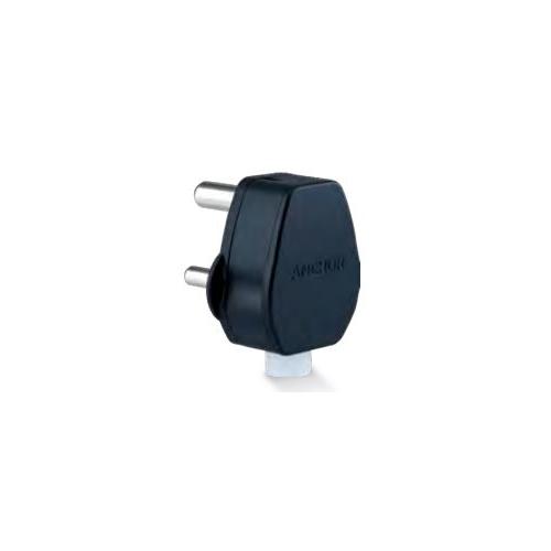 Anchor Smart 16A 3 Pin Plug Top, Matte Black, 39582MB