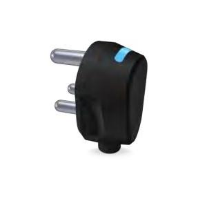 Anchor Smart 6A 3 Pin Plug Top With Indicator, 39573BL