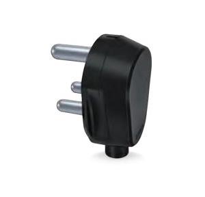 Anchor Smart 16A 3 Pin Plug Top, Black Colour ,  39583BL