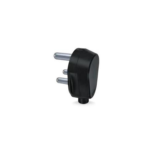 Anchor Smart 16A 3 Pin Plug Top, Black Colour ,  39583BL
